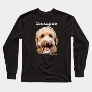 Golden Apricot Cockapoo / Spoodle and Doodle Dog Long Sleeve T-Shirt